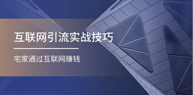 图片[1]-互联网引流实操技巧(适合微商，吸引宝妈)，宅家通过互联网赚钱（17节）-最新项目